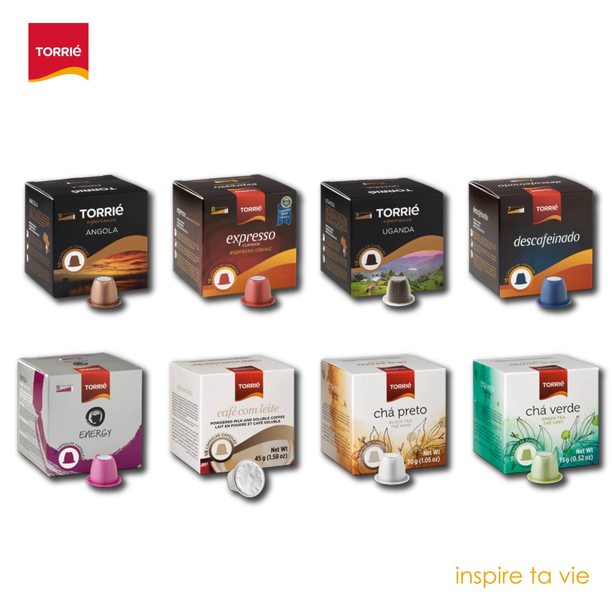 Torrié Thé Vert - Capsule compatible Nespresso 