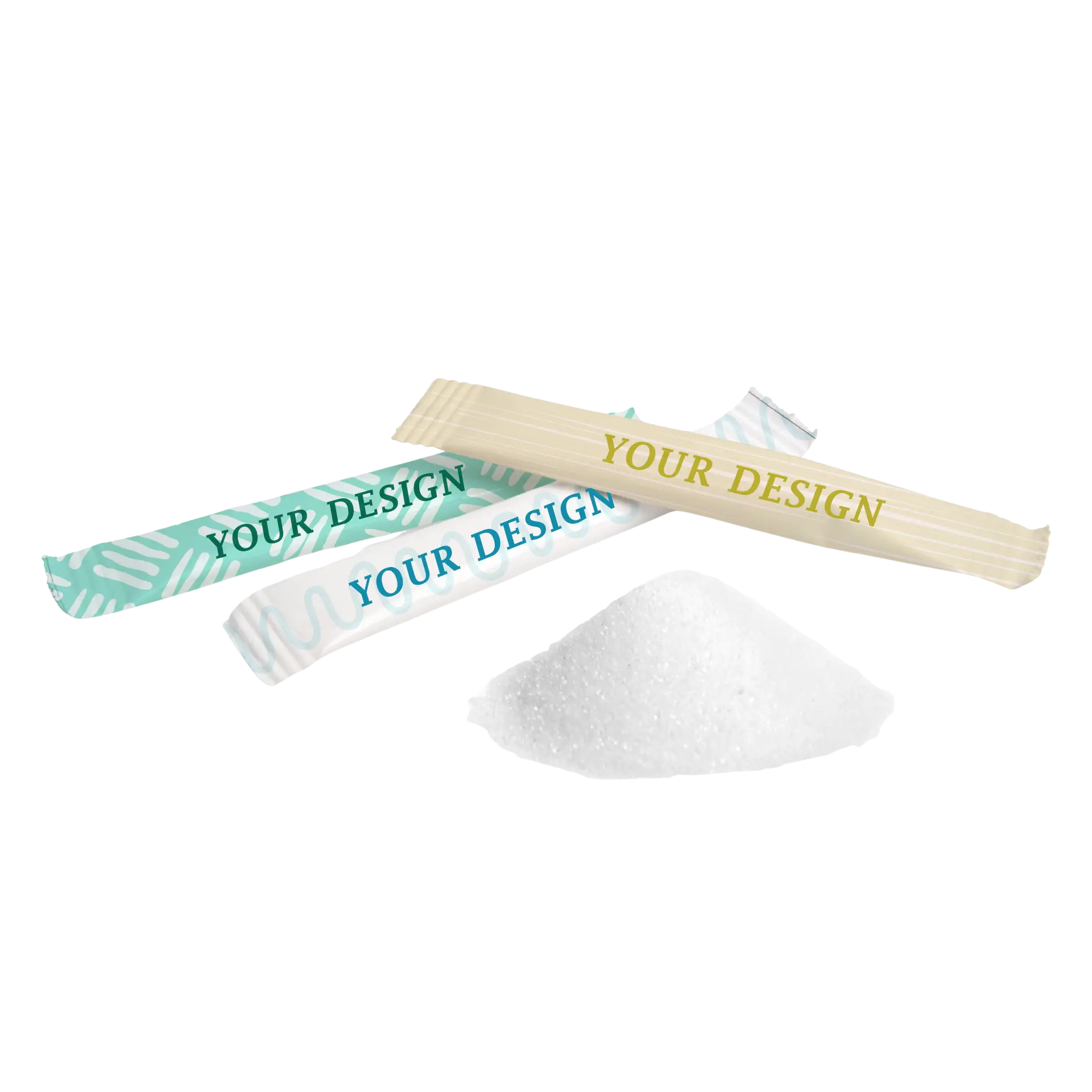 Sucre Tubulaire – Blanc / Brown 