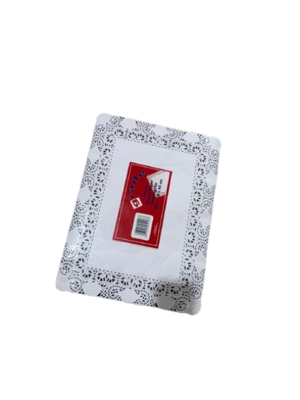 Papier dentelle rectangulaire